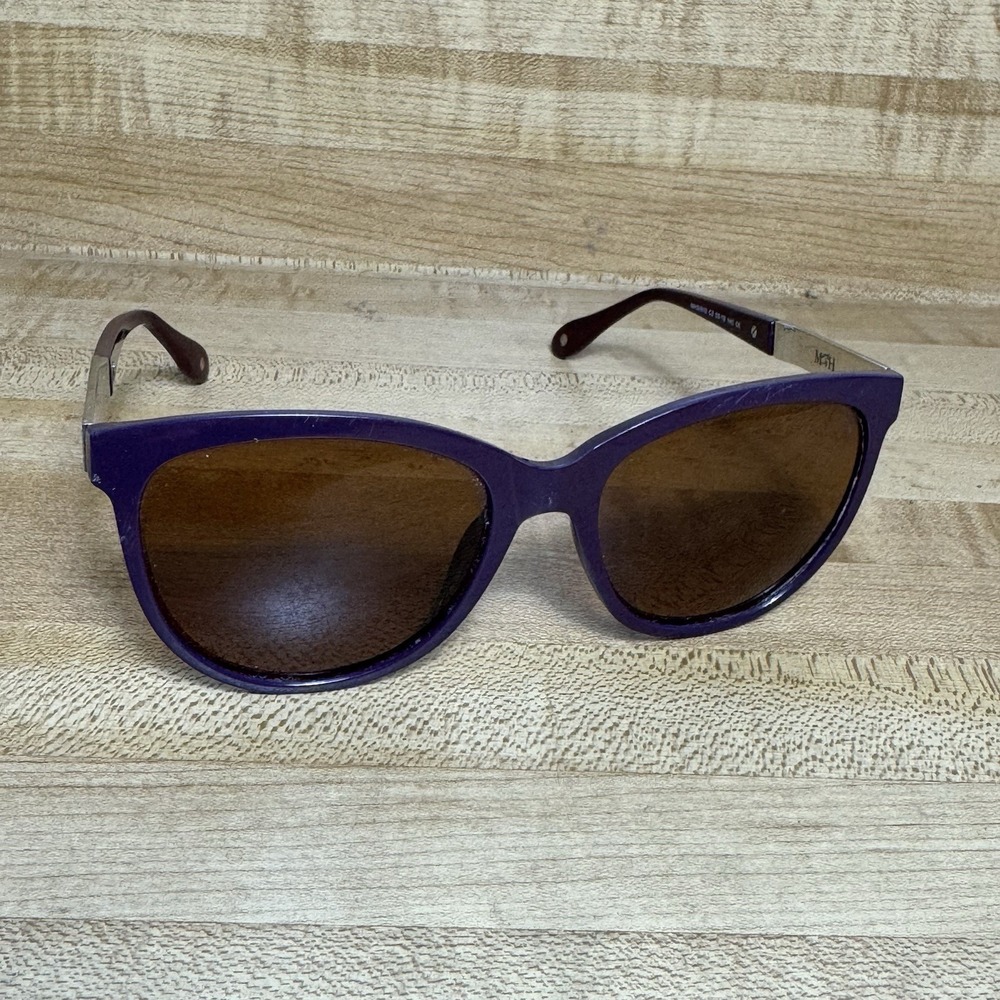 Mario Hernandez Sunglasses Purple Aviators 55-18 145 Polarized MHSI810